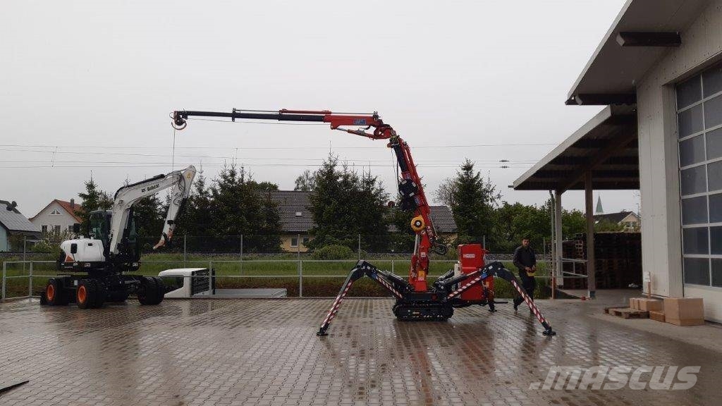 Electro Kegiom 510E4 Spider Spinne Raupenkran Kran Mini cranes
