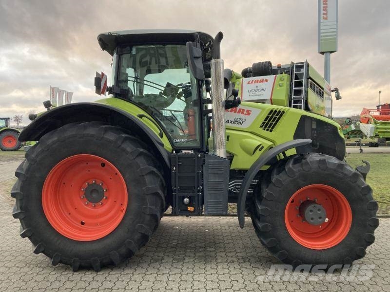 CLAAS AXION 870 CMATIC CEBIS 트랙터
