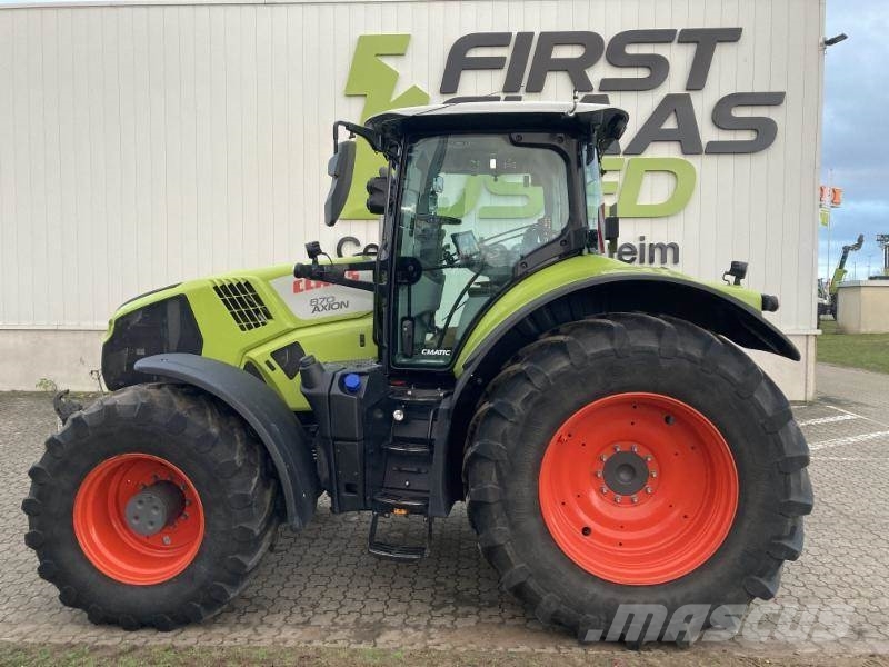 CLAAS AXION 870 CMATIC CEBIS 트랙터