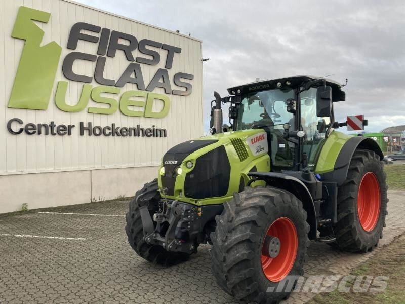 CLAAS AXION 870 CMATIC CEBIS 트랙터
