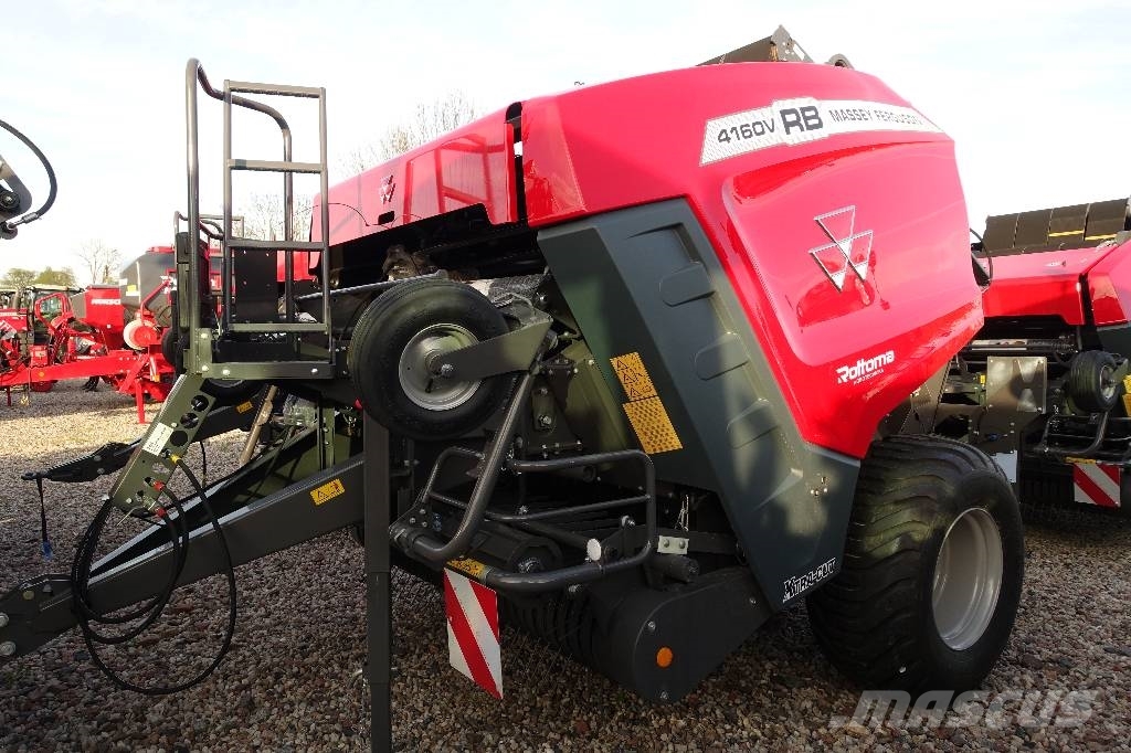 Massey Ferguson RB 4160 V محزمات مستديرة
