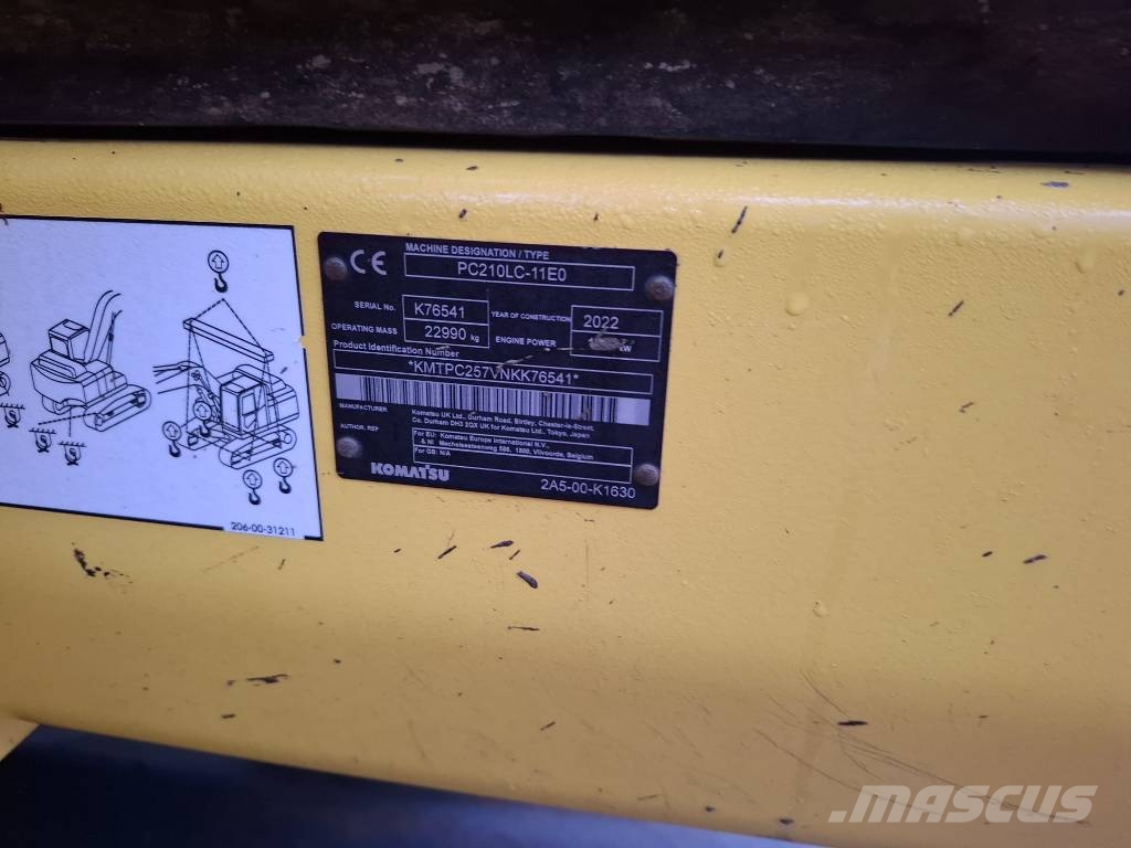 Komatsu PC 210 LC-11 Bagri goseničarji