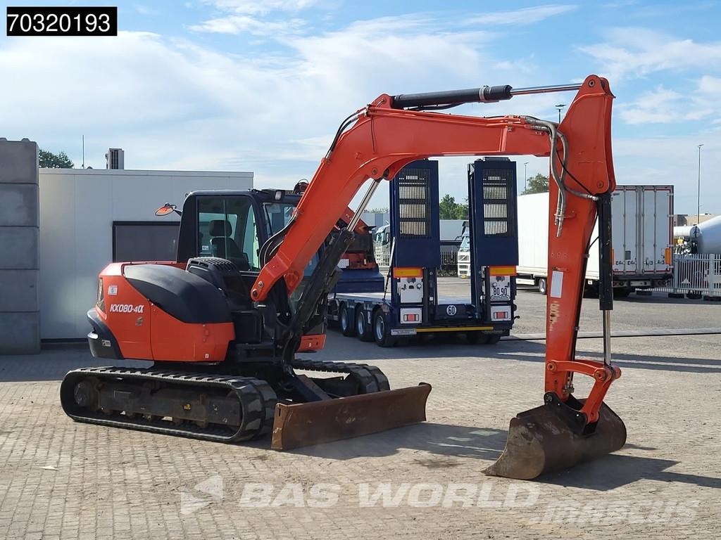 Kubota KX080-4 A/C Minibagger < 7t