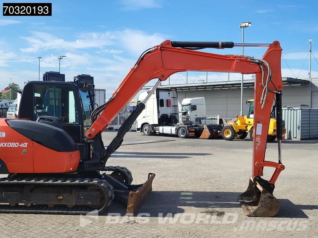 Kubota KX080-4 A/C Miniexcavadoras