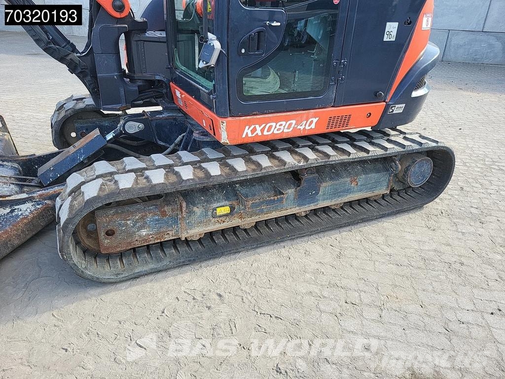 Kubota KX080-4 A/C حفارات صغيرة أقل من 7 طن (حفارات صغيرة)