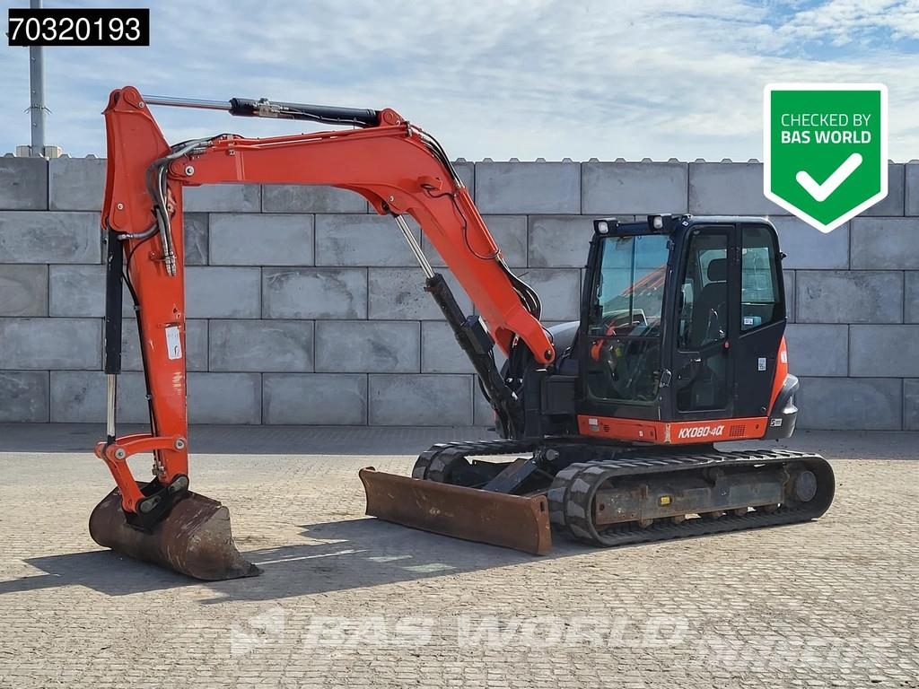 Kubota KX080-4 A/C Minibagger < 7t