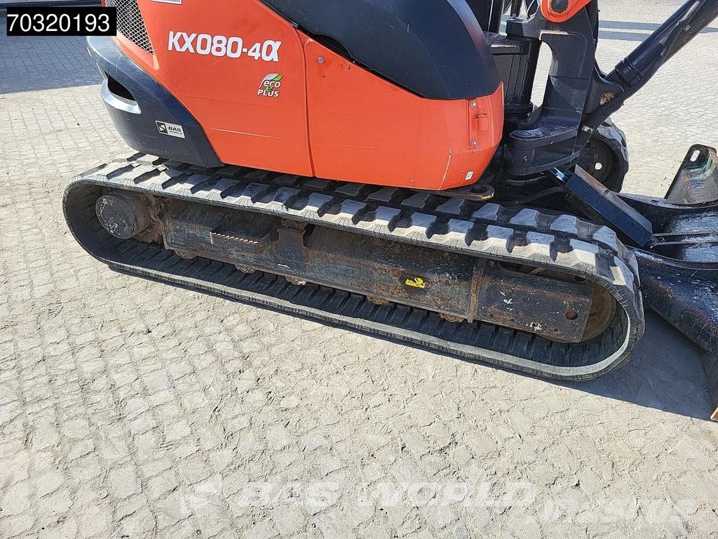 Kubota KX080-4 A/C حفارات صغيرة أقل من 7 طن (حفارات صغيرة)