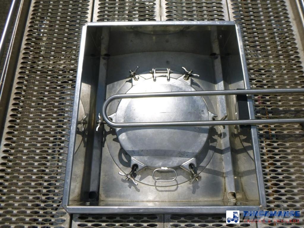 LAG Chemical tank inox 37.5 m3 / 1 comp + pump Cisternas