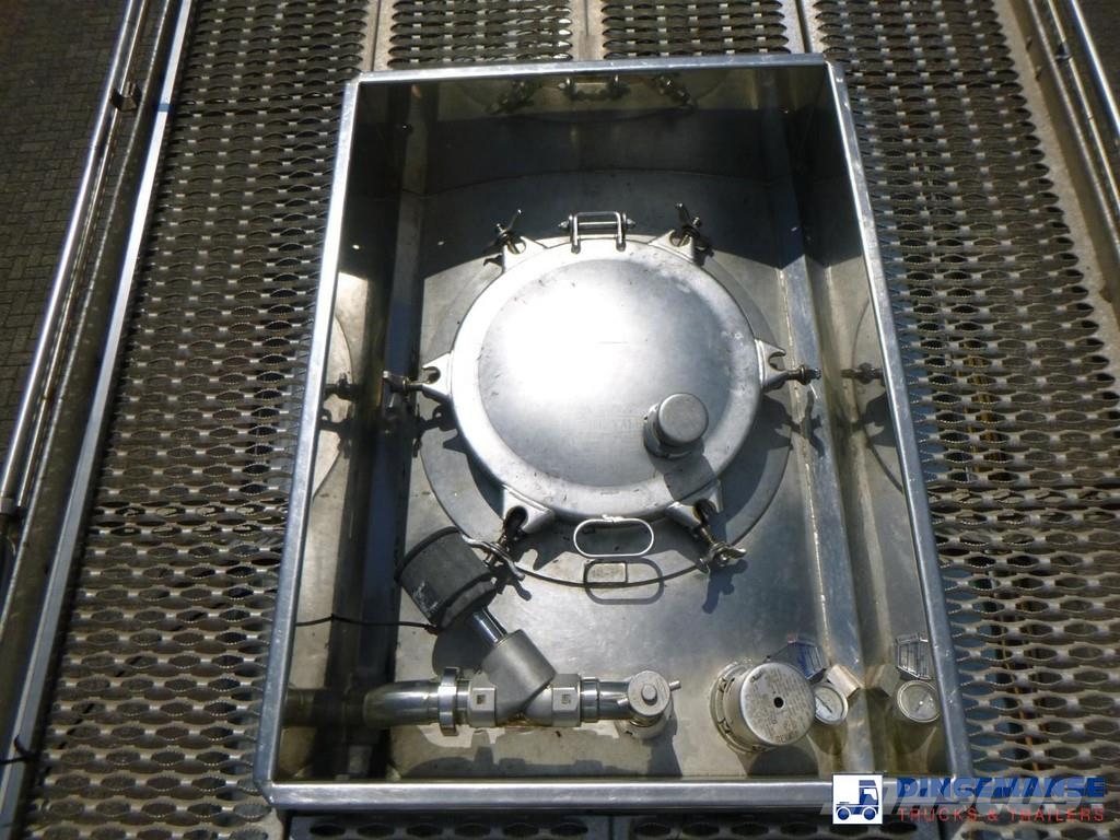LAG Chemical tank inox 37.5 m3 / 1 comp + pump Cisternas