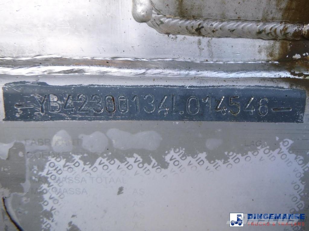 LAG Chemical tank inox 37.5 m3 / 1 comp + pump Cisternas