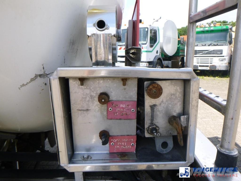 LAG Chemical tank inox 37.5 m3 / 1 comp + pump Cisternas