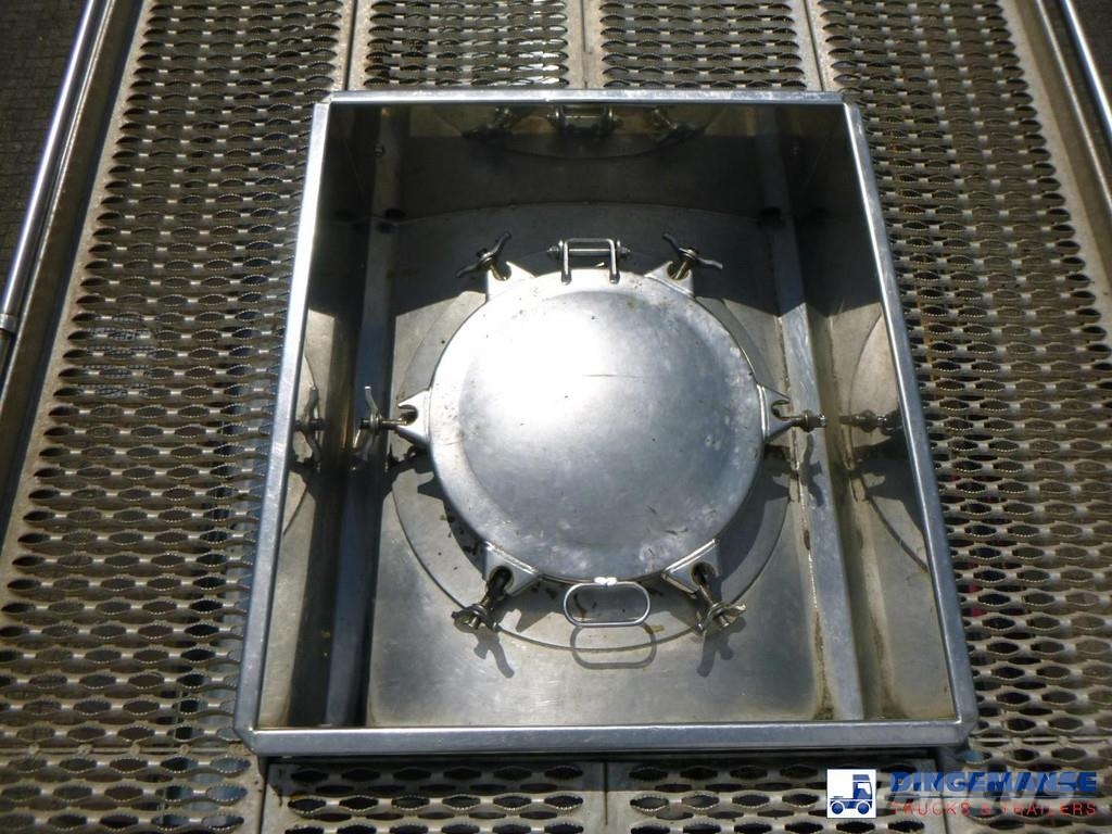 LAG Chemical tank inox 37.5 m3 / 1 comp + pump Cisternas