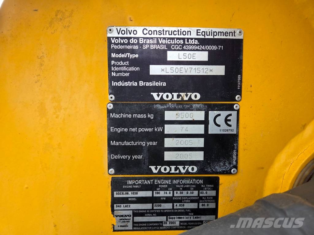 Volvo L 50 E 휠로우더
