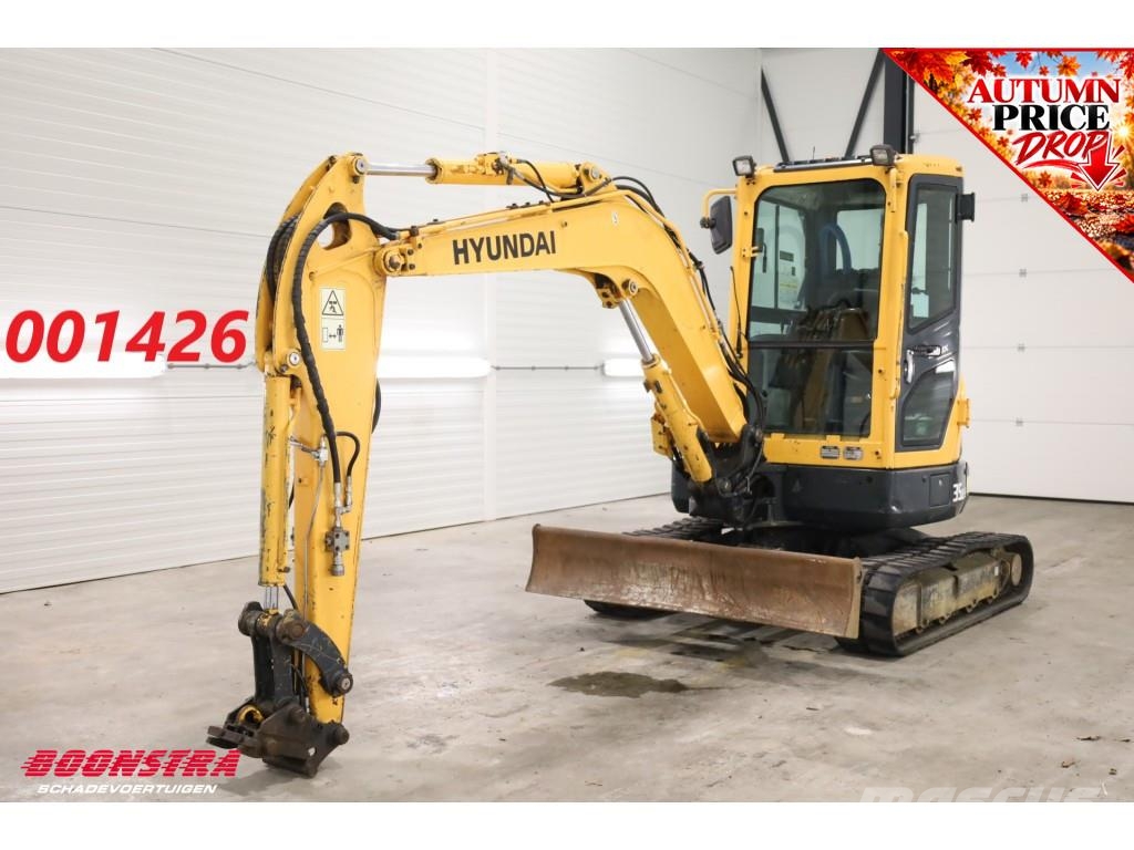Hyundai Robex 35-Z-9 BY 2016 3.572 Uur Minigrävare < 7t