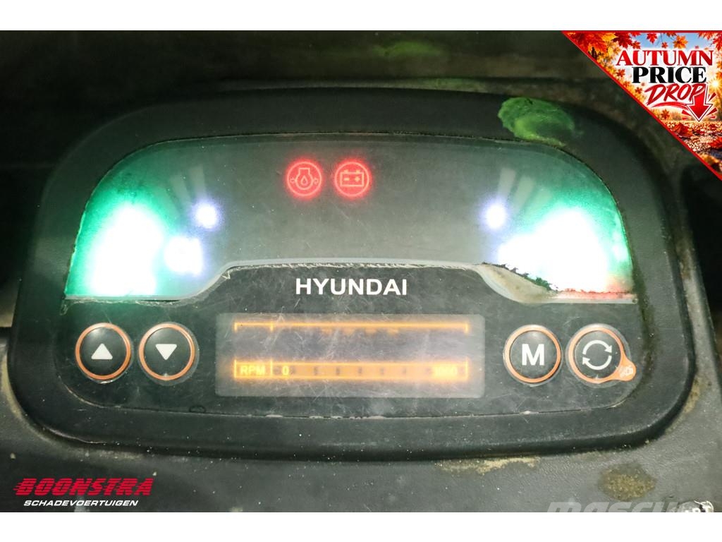 Hyundai Robex 35-Z-9 BY 2016 3.572 Uur Minigrävare < 7t