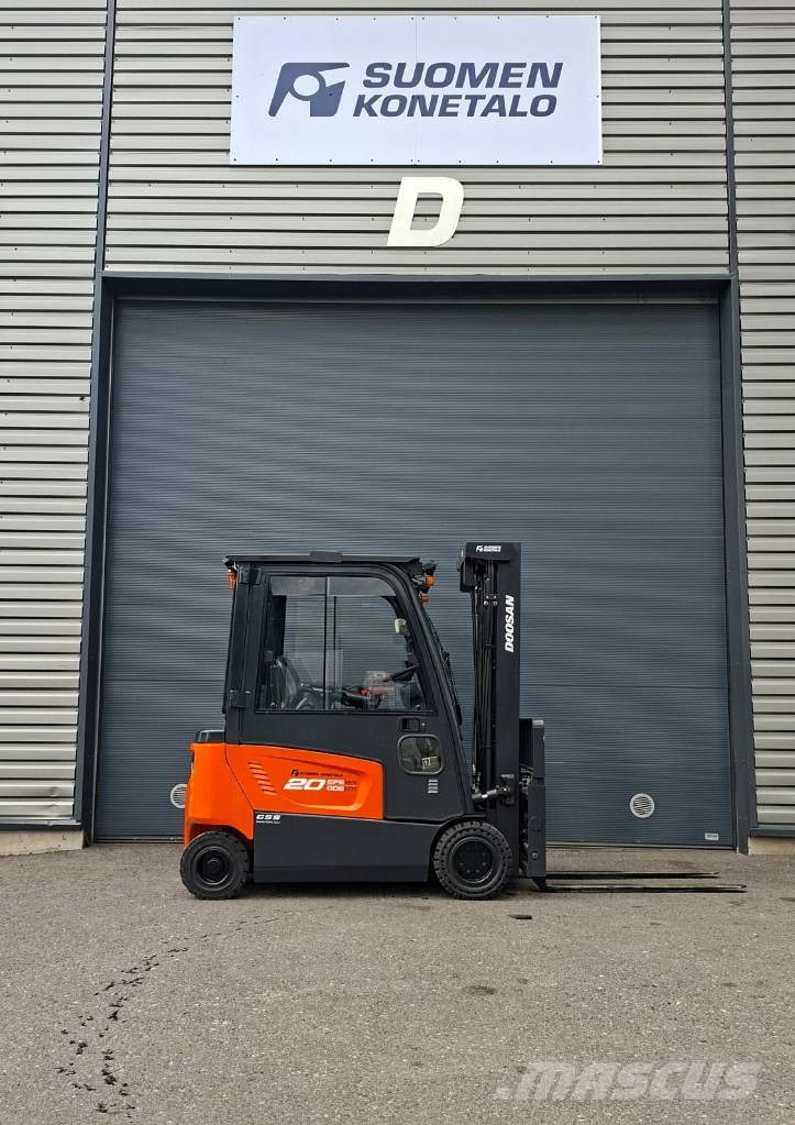 Doosan B20X-7 Sähkötrukki شاحنات ذات رافعات شوكية تعمل بالكهرباء