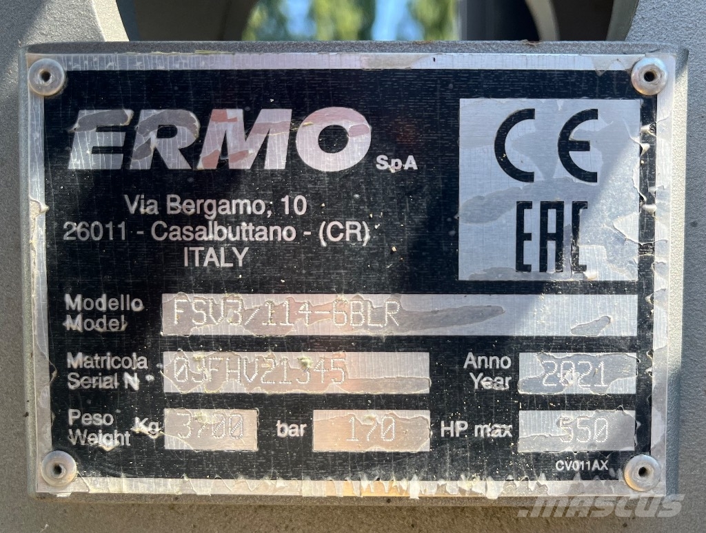 Ermo FSV3/114 Pluguri reversibile
