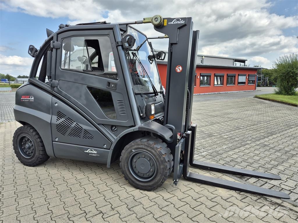 Linde H50D-02 containerfähig Dieselstapler