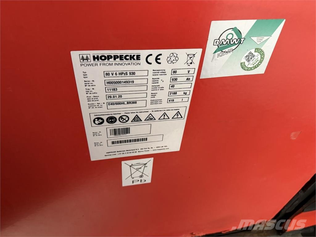 Linde E 40HL-01/600 Elektrische heftrucks