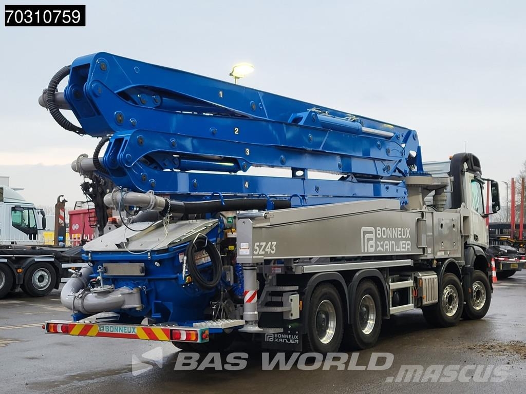 Mercedes-Benz Arocs 4151 Arocs 8X4 NEW! 43mtrs Bonneux 5Z43 conc مضخات خرسانة