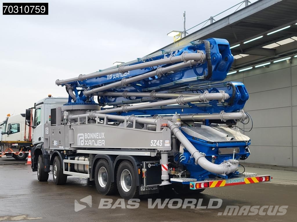 Mercedes-Benz Arocs 4151 Arocs 8X4 NEW! 43mtrs Bonneux 5Z43 conc مضخات خرسانة