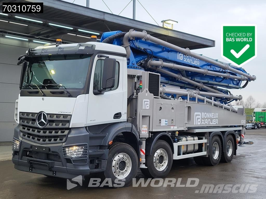 Mercedes-Benz Arocs 4151 Arocs 8X4 NEW! 43mtrs Bonneux 5Z43 conc مضخات خرسانة