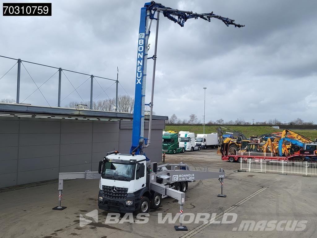 Mercedes-Benz Arocs 4151 Arocs 8X4 NEW! 43mtrs Bonneux 5Z43 conc مضخات خرسانة