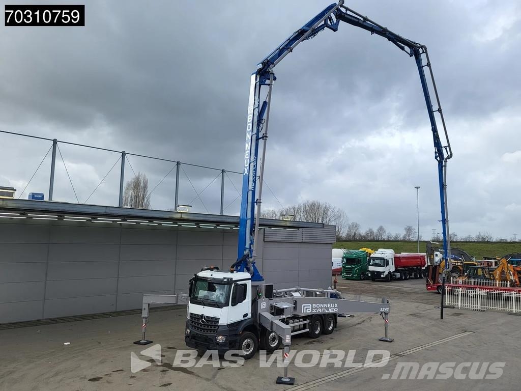 Mercedes-Benz Arocs 4151 Arocs 8X4 NEW! 43mtrs Bonneux 5Z43 conc Kamionske beton pumpe
