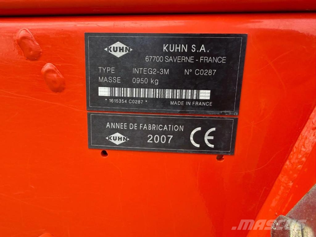 Kuhn Zaaicombinatie Rotorkoppegg Zaaimachine Tarwe NETT 鑽頭