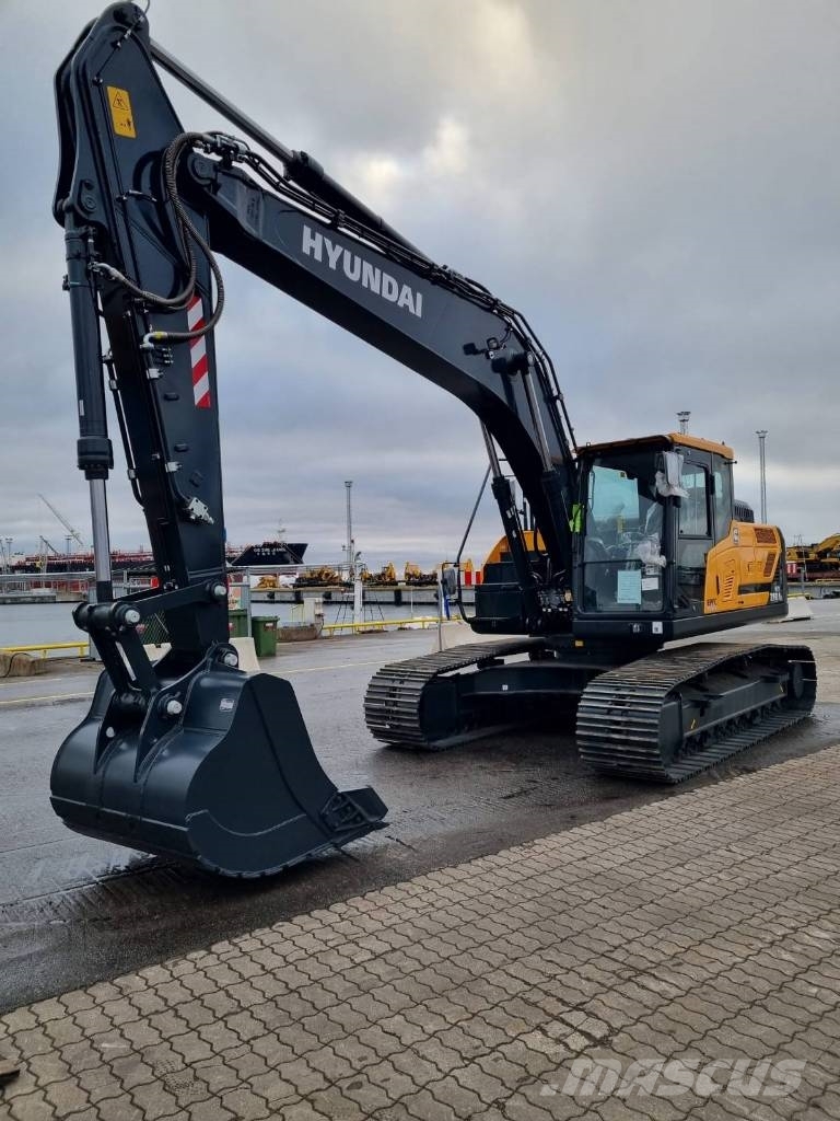 Hyundai HX210AL, 4 silindriline mootor Vikšriniai ekskavatoriai