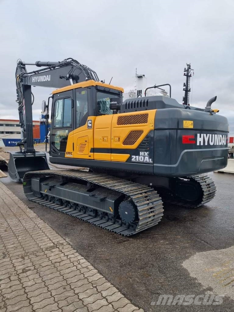Hyundai HX210AL, 4 silindriline mootor Vikšriniai ekskavatoriai