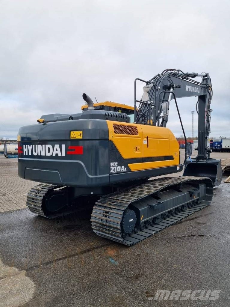 Hyundai HX210AL, 4 silindriline mootor Vikšriniai ekskavatoriai