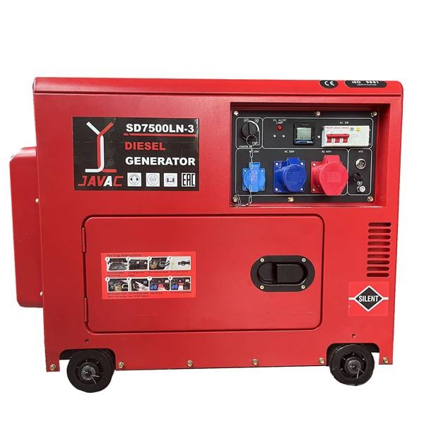 Javac 6,3 KVA - SD7500A/B Generator 230/400v 50hz Diesel Generators