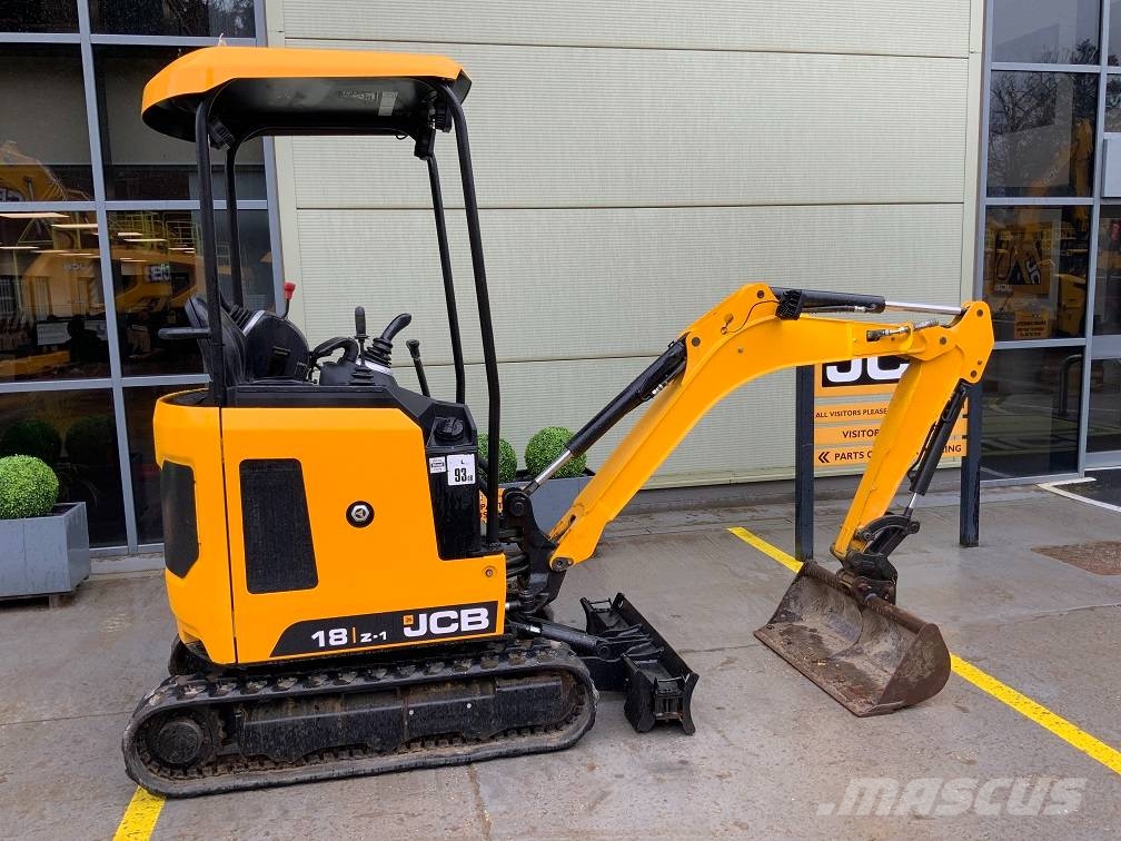 JCB 18Z-1 Minigraafmachines < 7t