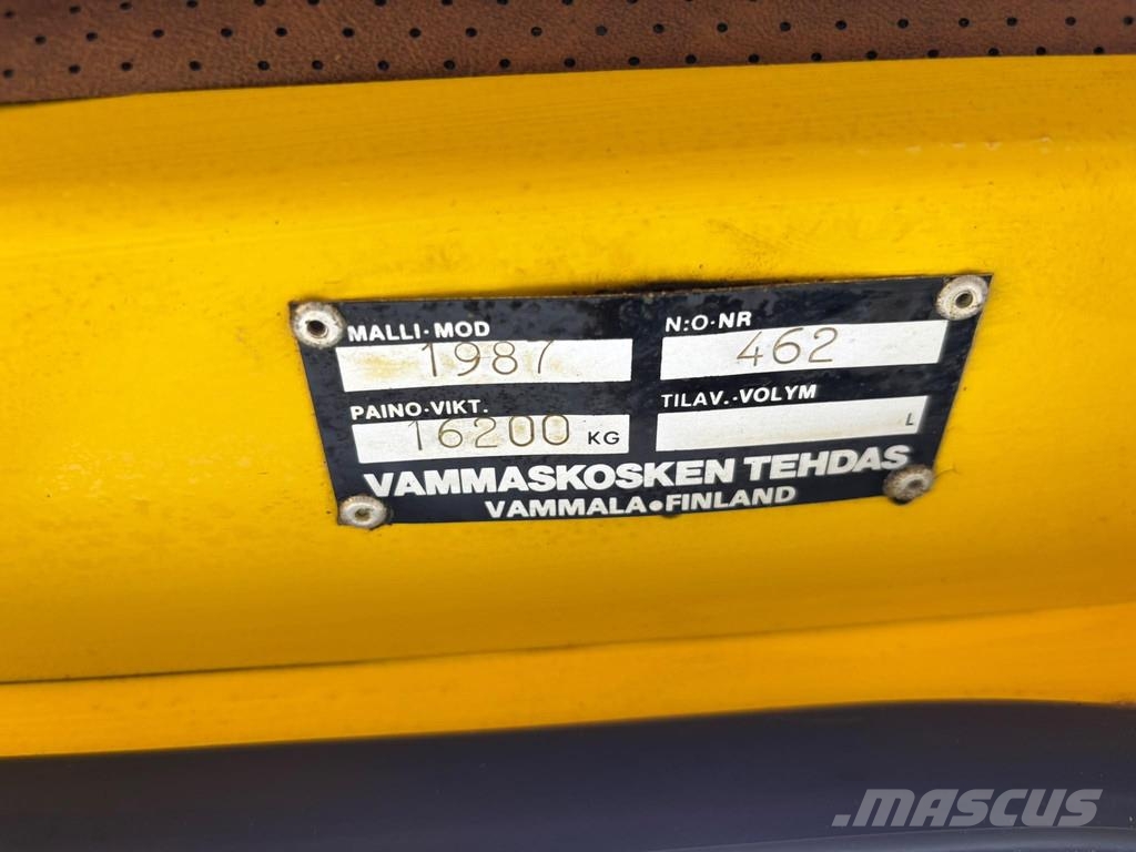 Vammas RG-16 Równiarki