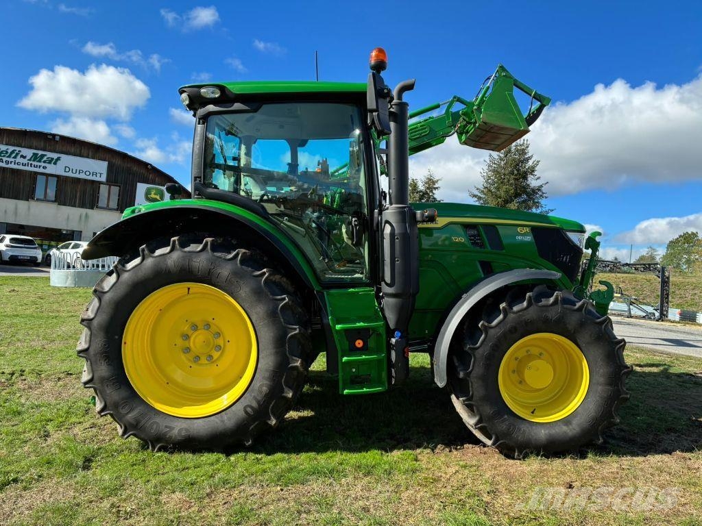 John Deere 6R 120 Tractors
