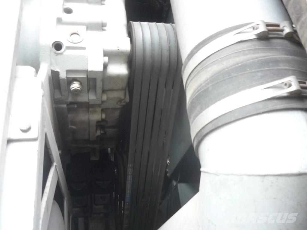 DAF XF 410 ROC 16.30 Droge stoffen oplegger شاحنات مزدوجة / خلخلة