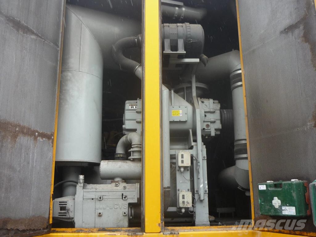 DAF XF 410 ROC 16.30 Droge stoffen oplegger شاحنات مزدوجة / خلخلة