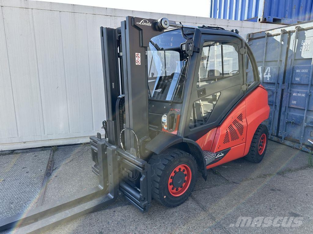 Linde H50D-02 containerversion Dizelski viljuškari