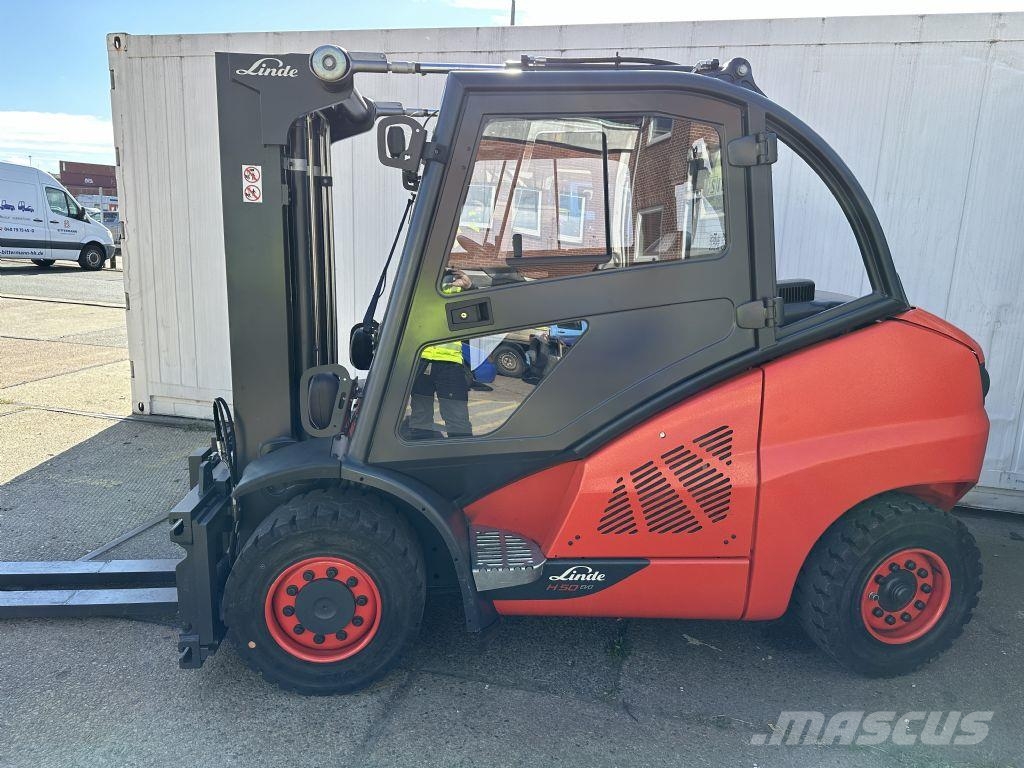 Linde H50D-02 containerversion Dizelski viljuškari