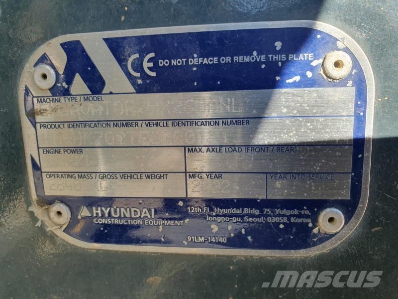 Hyundai HX260A NL Bagri goseničarji
