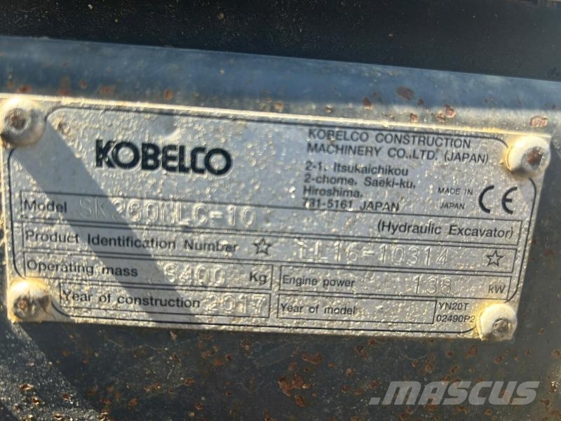 Kobelco SK260NLC-10 LONG REACH Bagri goseničarji