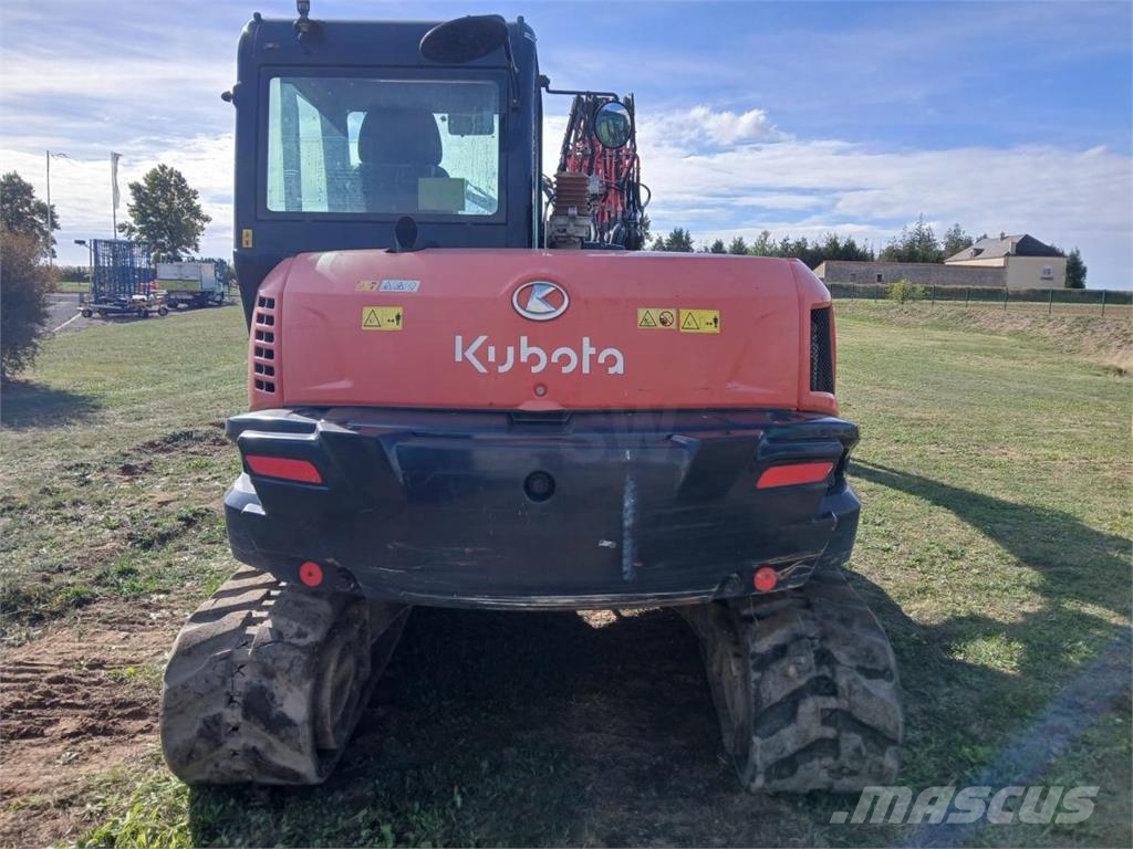 Kubota KX080-4 Crawler excavators