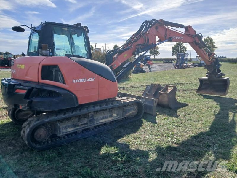 Kubota KX080-4 Pelle sur chenilles