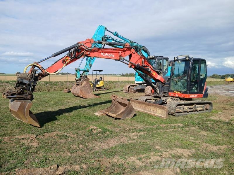 Kubota KX080-4 Rupsgraafmachines