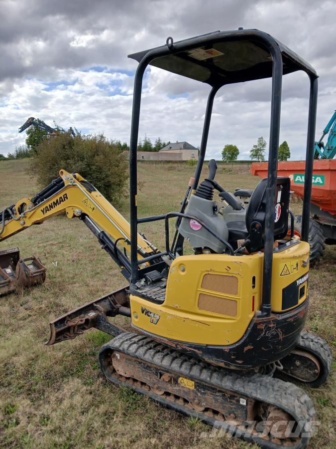 Yanmar VIO17 Mini ekskavatörler, 7 tona dek