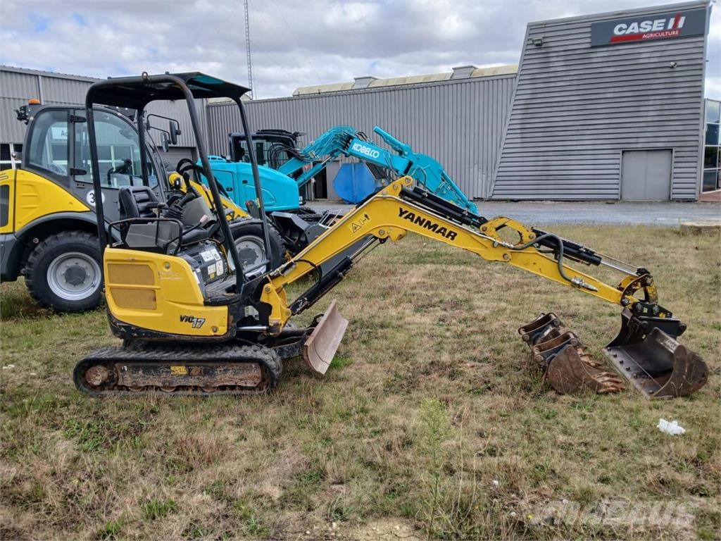 Yanmar VIO17 Mini ekskavatörler, 7 tona dek