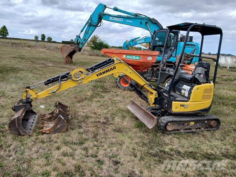 Yanmar VIO17 Mini ekskavatörler, 7 tona dek