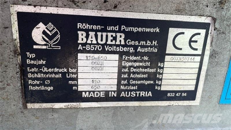 Bauer E55 120-650 Öntözőrendszerek