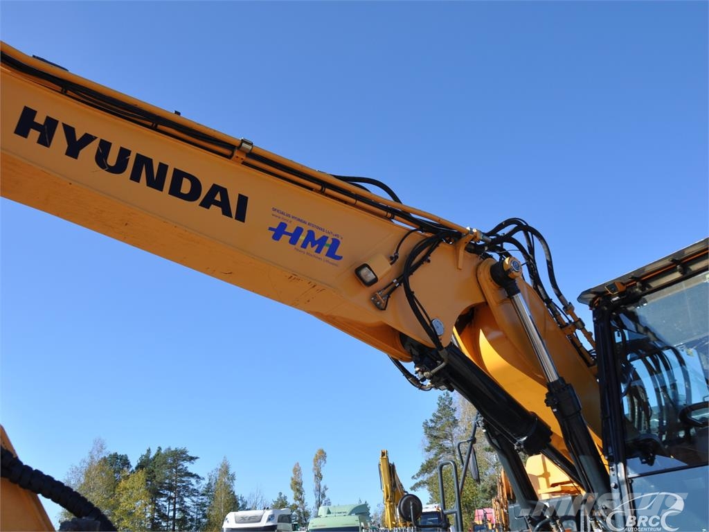 Hyundai HW160 Excavadoras de ruedas